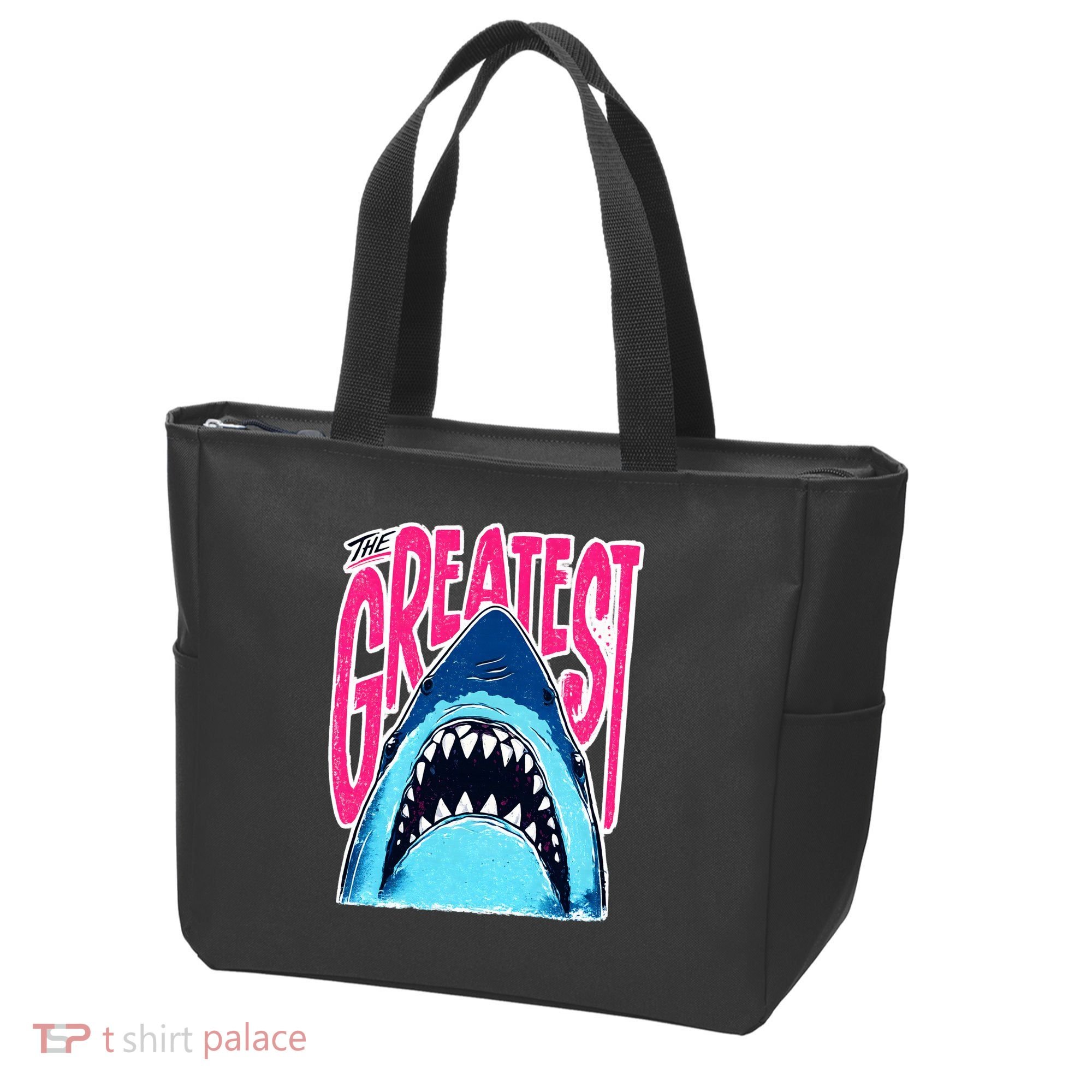 The Greatest Shark Great White Tote Bag