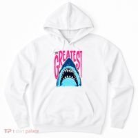 The Greatest Shark Great White Hoodie thumb 0