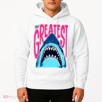 The Greatest Shark Great White Hoodie thumb 2