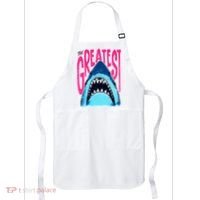 The Greatest Shark Great White Apron thumb 0