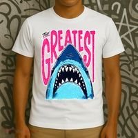 The Greatest Shark Great White T-Shirt thumb 3