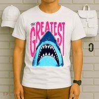 The Greatest Shark Great White T-Shirt thumb 6