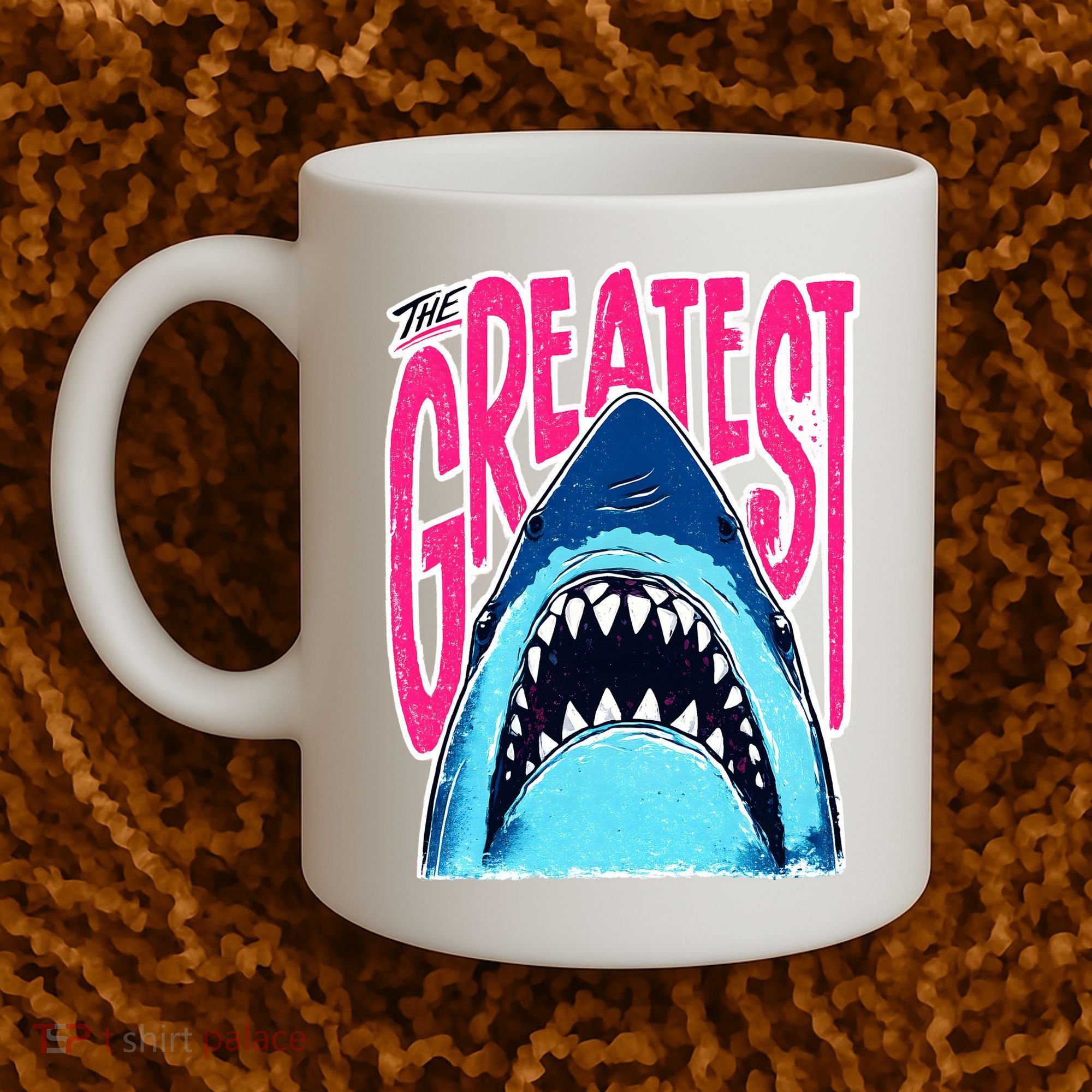 The Greatest Shark Great White Coffee Mug