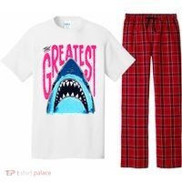 The Greatest Shark Great White Pajama Set thumb 0