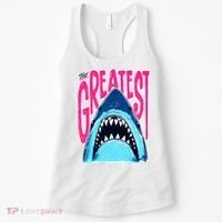 The Greatest Shark Great White Women's Tank Top thumb 0