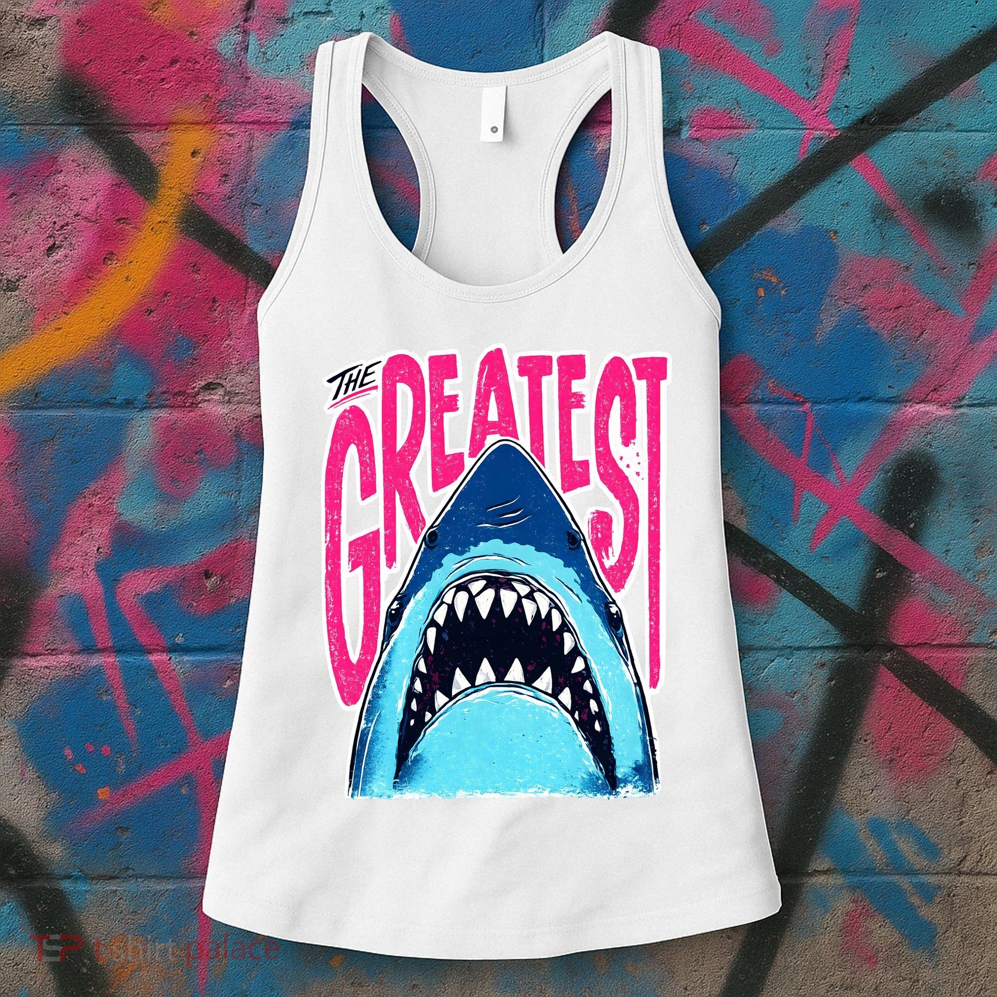 The Greatest Shark Great White Women's Tank Top