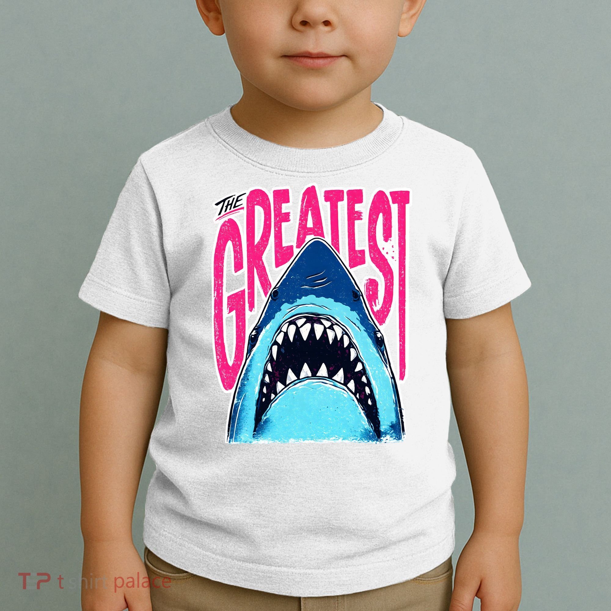 The Greatest Shark Great White Toddler T-Shirt