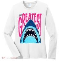 The Greatest Shark Great White Women's Long Sleeve Shirt thumb 0