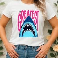 The Greatest Shark Great White Women's T-Shirt thumb 2