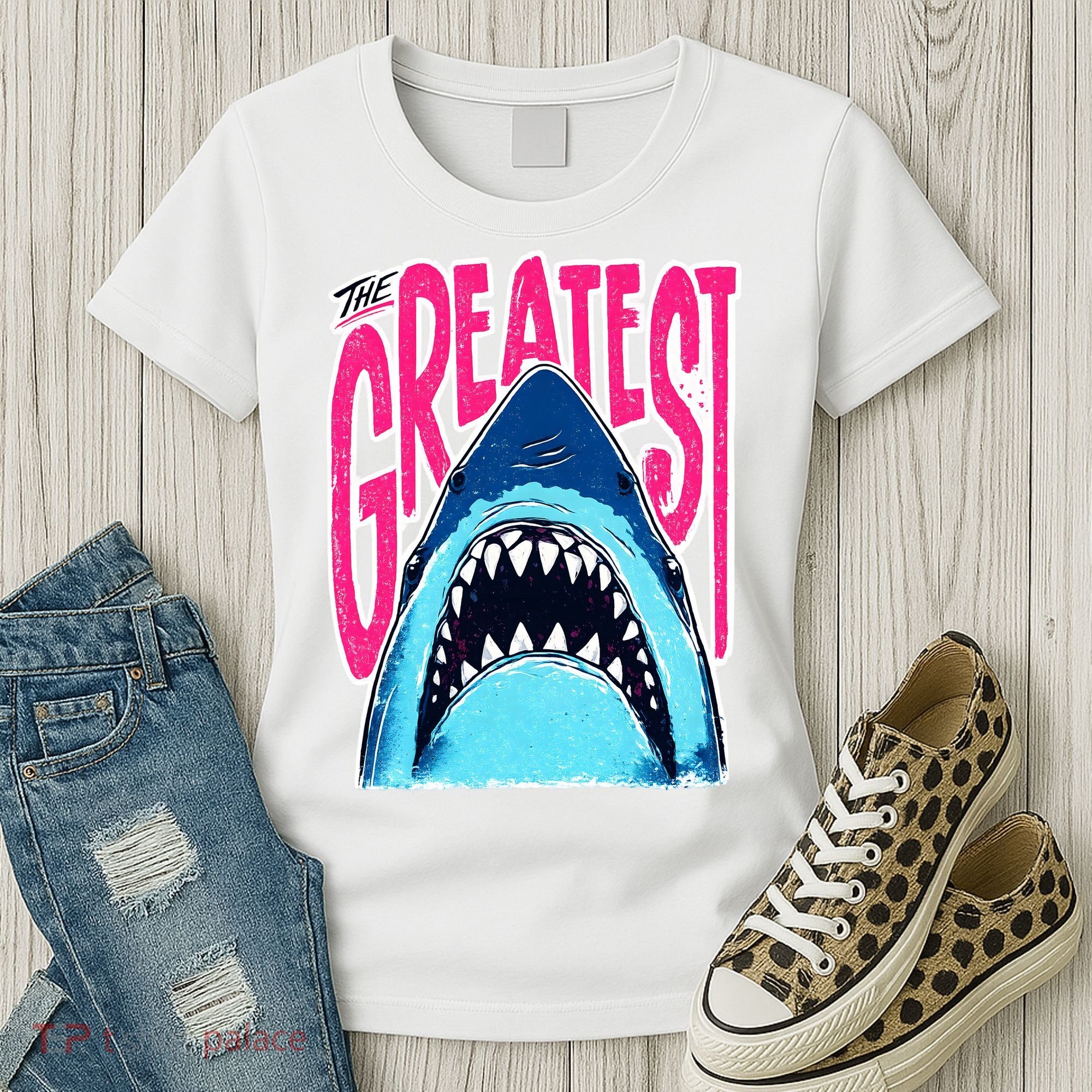 The Greatest Shark Great White Women's T-Shirt