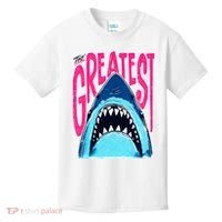 The Greatest Shark Great White Kids T-Shirt thumb 0