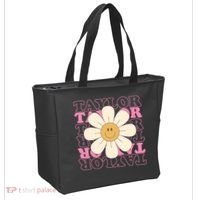 Taylor Groovy Sunflower Retro Tote Bag thumb 2