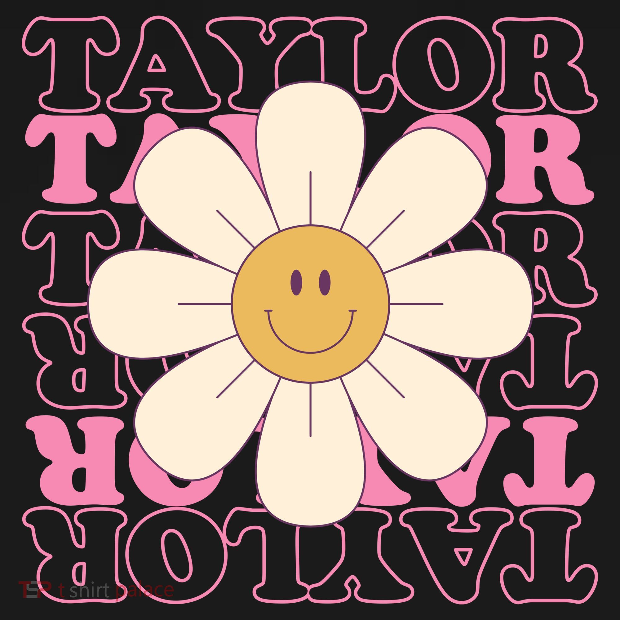 Taylor Groovy Sunflower Retro Tote Bag