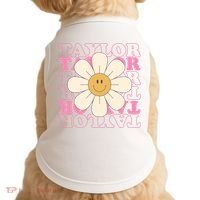 Taylor Groovy Sunflower Retro Doggie Tank thumb 0