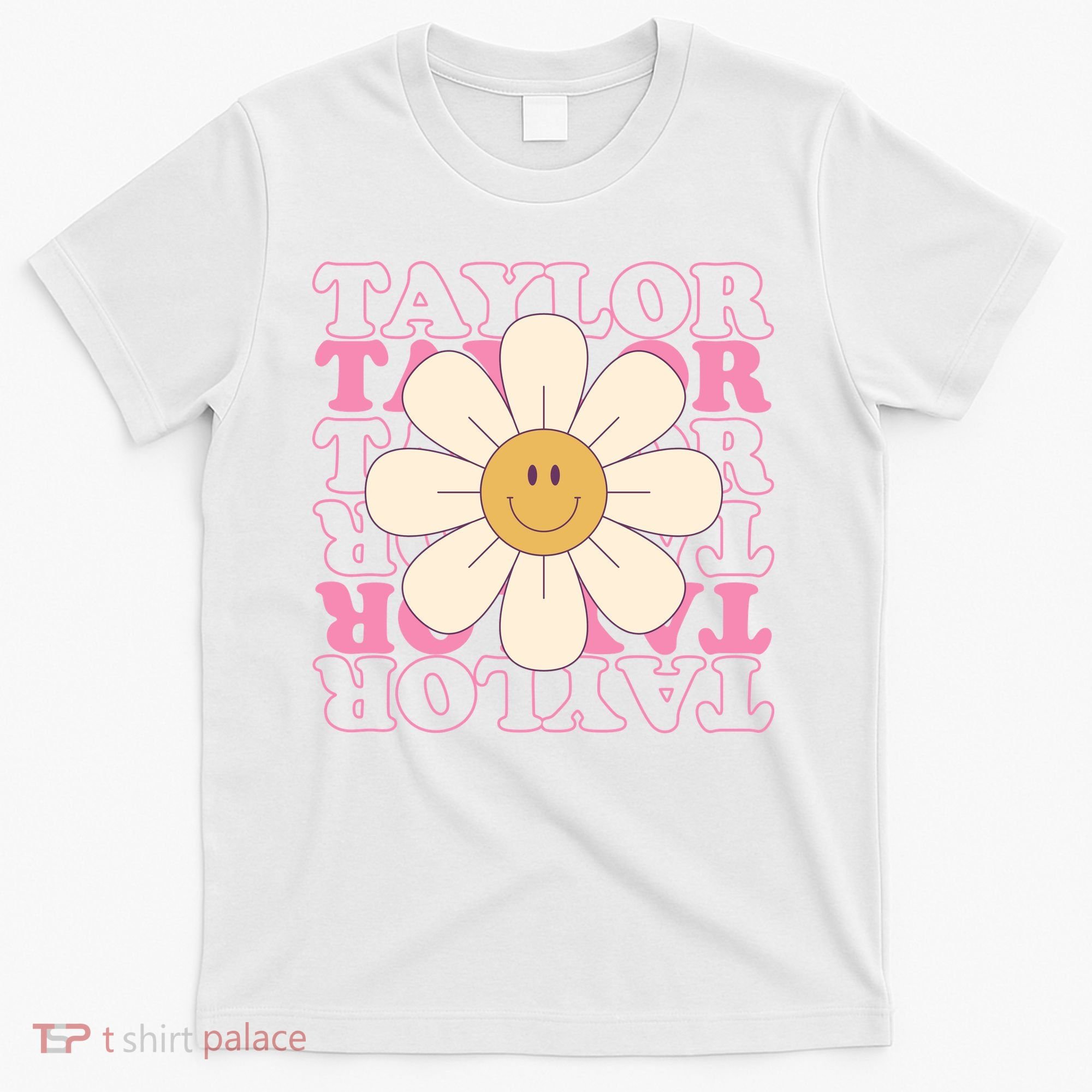Taylor Groovy Sunflower Retro T-Shirt