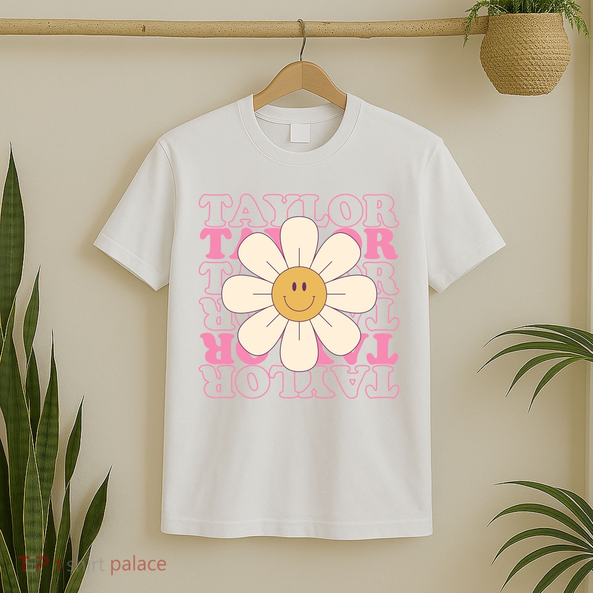 Taylor Groovy Sunflower Retro T-Shirt