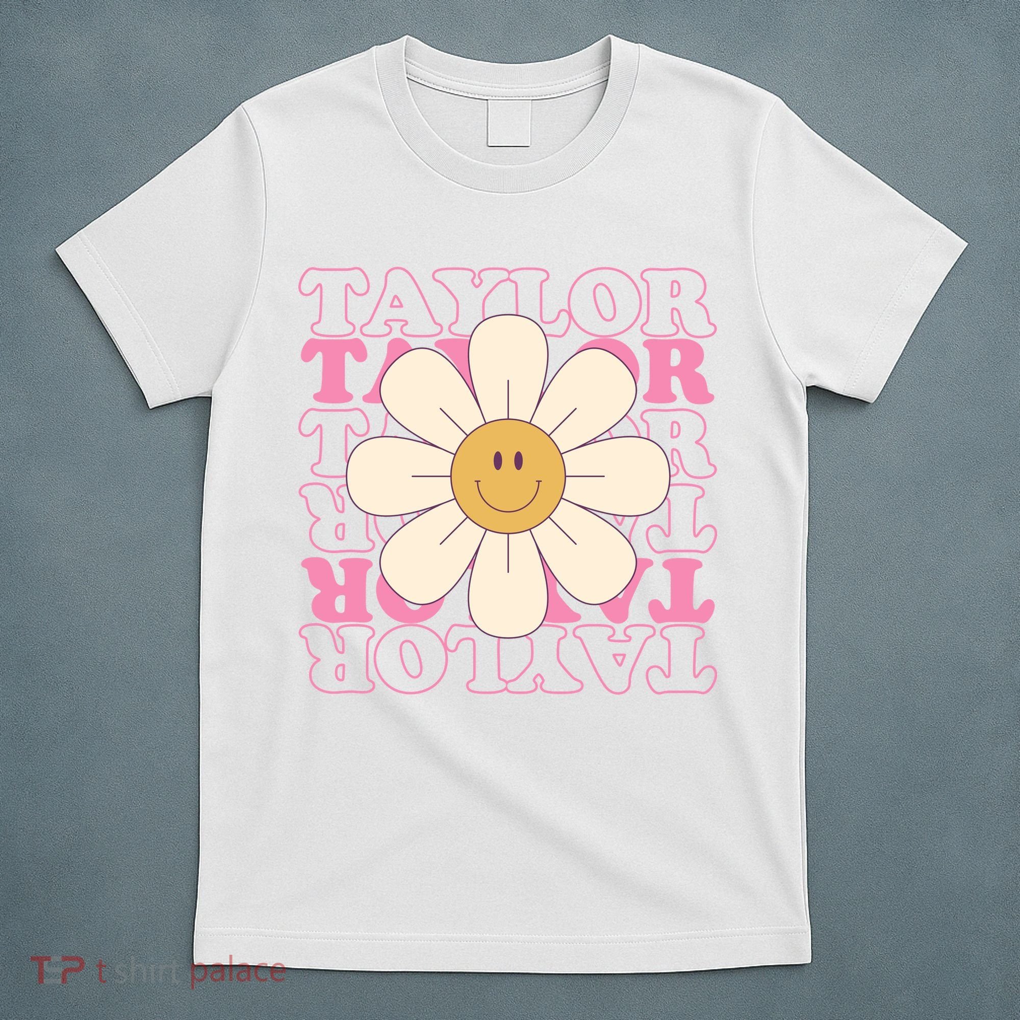 Taylor Groovy Sunflower Retro T-Shirt