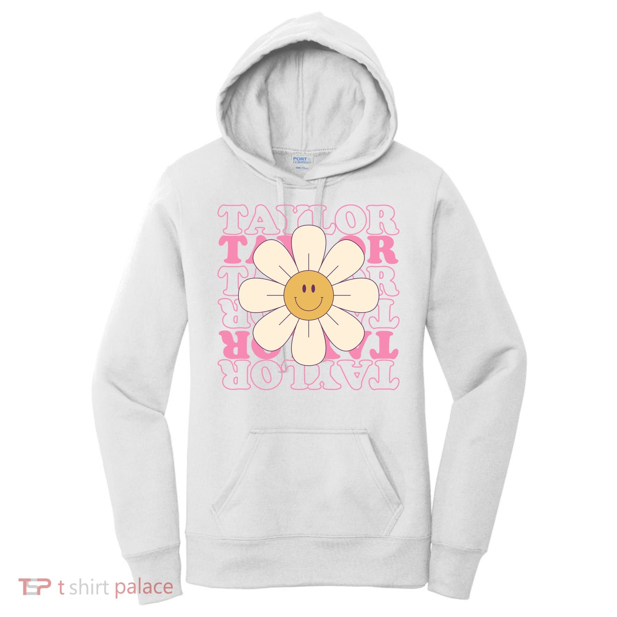 Taylor Groovy Sunflower Retro Women's Hoodie
