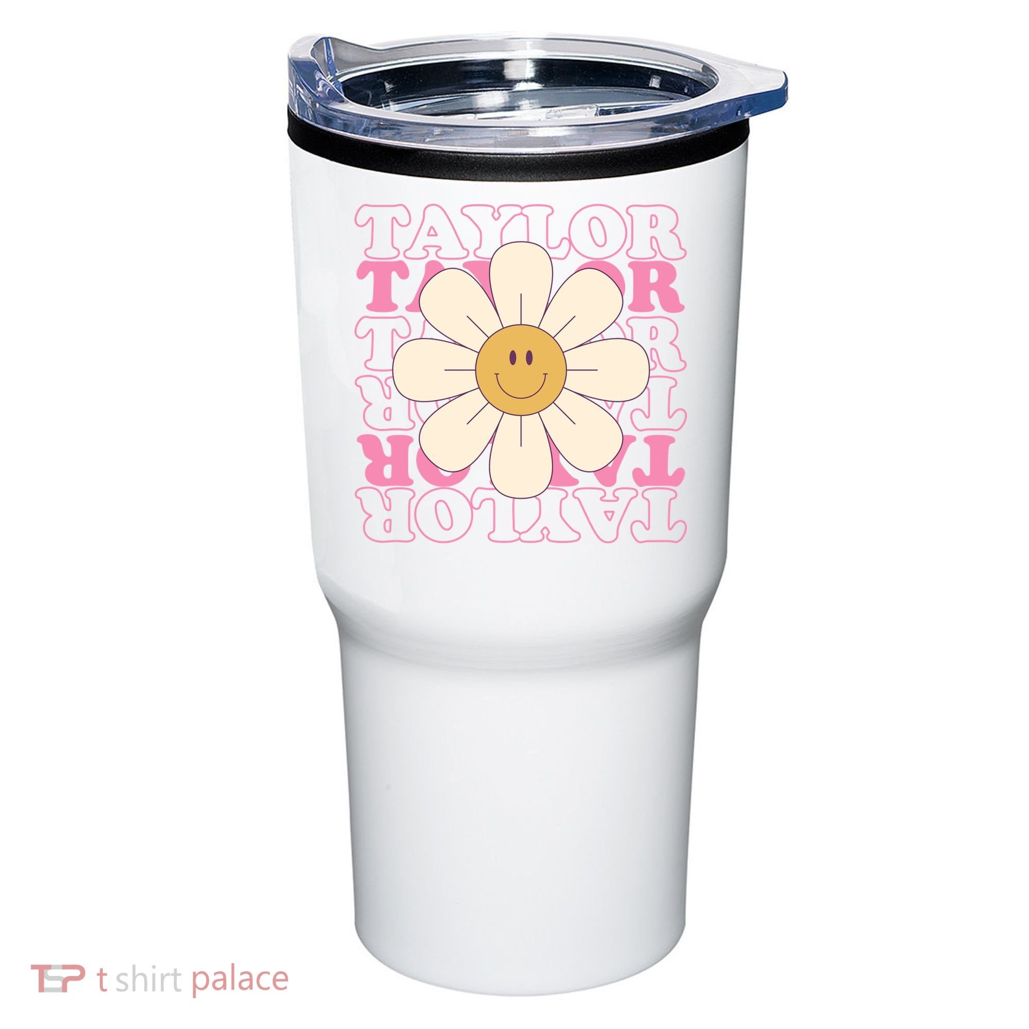 Taylor Groovy Sunflower Retro Tumbler