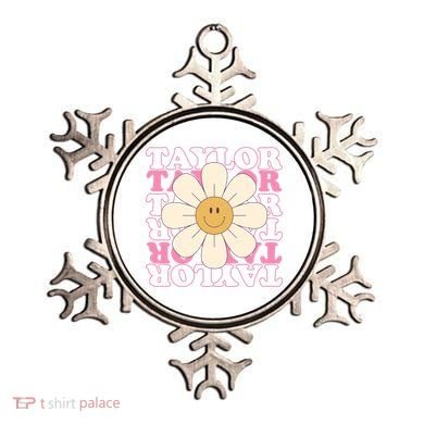 Taylor Groovy Sunflower Retro Ornament
