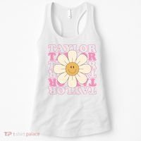 Taylor Groovy Sunflower Retro Women's Tank Top thumb 0