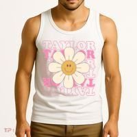 Taylor Groovy Sunflower Retro Tank Top thumb 3