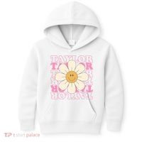 Taylor Groovy Sunflower Retro Kids Hoodie thumb 0