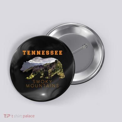 Tennessee Great Smoky Mountains Button
