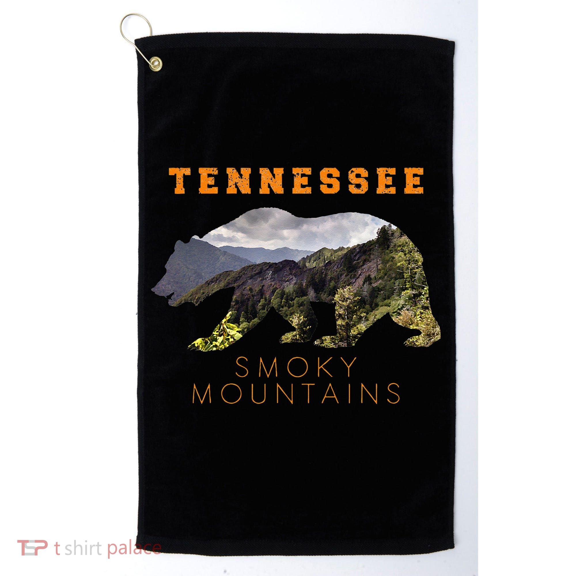 Tennessee Great Smoky Mountains Golf Towel