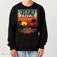 Tropical Guam Seal Hafa Adai Guam Women's Sweatshirt thumb 0