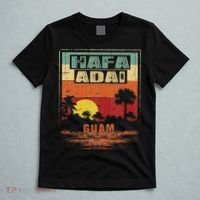 Tropical Guam Seal Hafa Adai Guam T-Shirt thumb 5