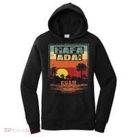 Tropical Guam Seal Hafa Adai Guam Women's Hoodie thumb 0