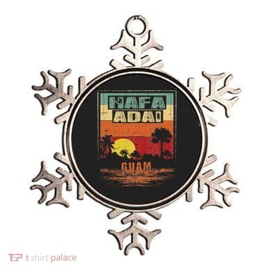 Tropical Guam Seal Hafa Adai Guam Ornament