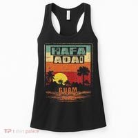 Tropical Guam Seal Hafa Adai Guam Women's Tank Top thumb 0