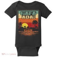 Tropical Guam Seal Hafa Adai Guam Baby Bodysuit thumb 0
