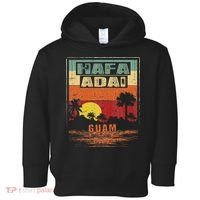Tropical Guam Seal Hafa Adai Guam Toddler Hoodie thumb 0