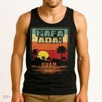 Tropical Guam Seal Hafa Adai Guam Tank Top thumb 3