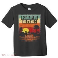 Tropical Guam Seal Hafa Adai Guam Toddler T-Shirt thumb 0