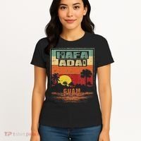 Tropical Guam Seal Hafa Adai Guam Women's T-Shirt thumb 4