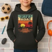 Tropical Guam Seal Hafa Adai Guam Kids Hoodie thumb 2