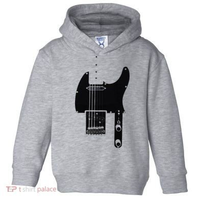 Telecaster Guitar Toddler Hoodie