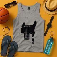 Telecaster Guitar Tank Top thumb 4