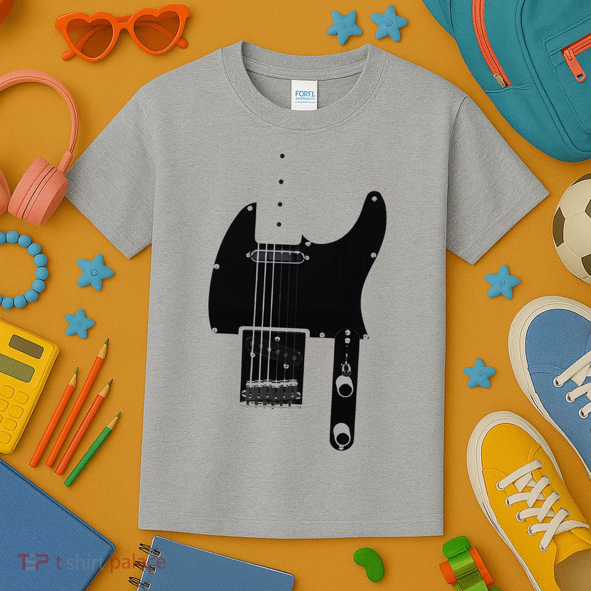 Telecaster Guitar Kids T-Shirt