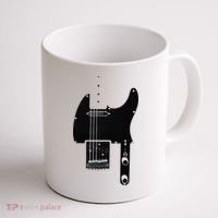 Telecaster Guitar Coffee Mug thumb 1