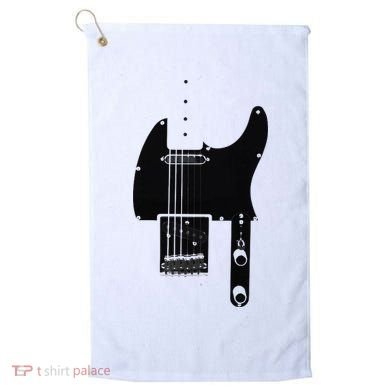 Telecaster Guitar Golf Towel