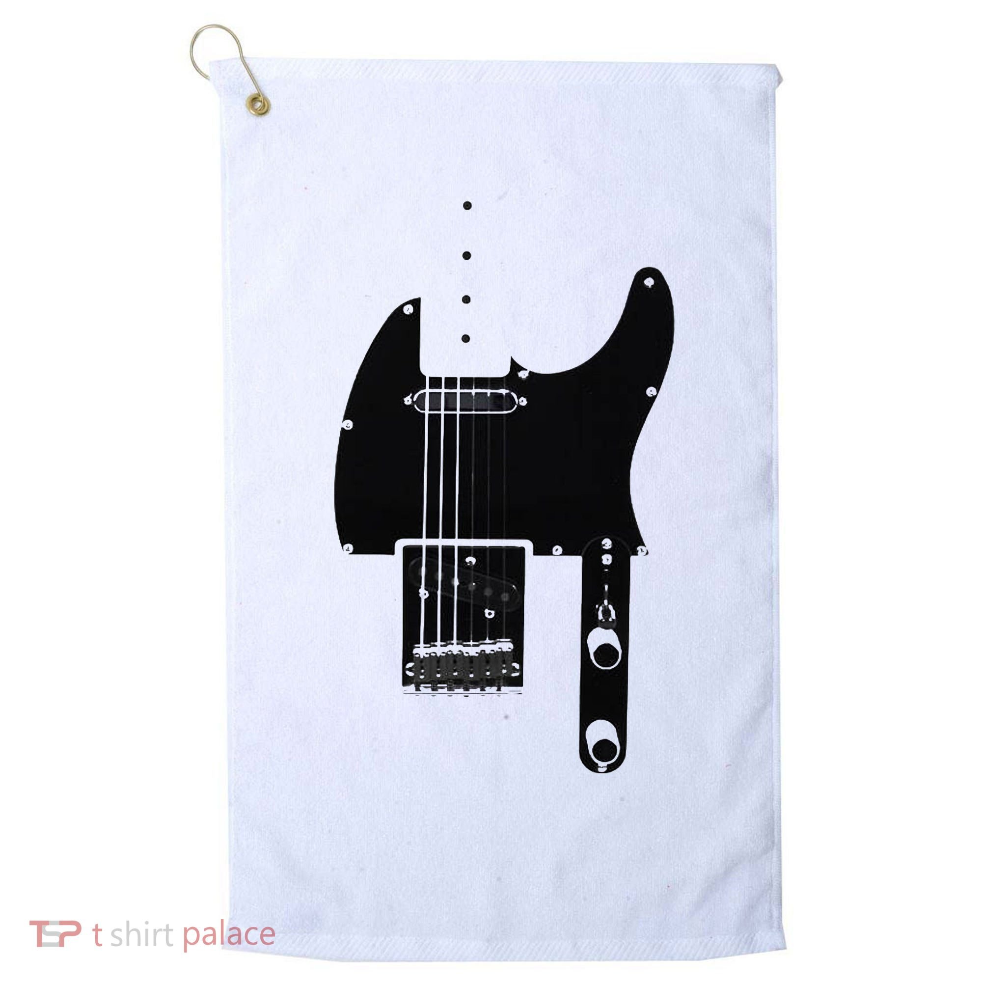 Telecaster Guitar Golf Towel