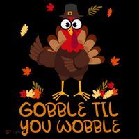 Thanksgiving Gobble Til You Wobble Turkey Coffee Mug thumb 5