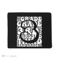 Typography Groovy Third Grade Teacher Back To School Mousepad thumb 0