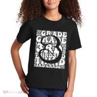 Typography Groovy Third Grade Teacher Back To School Kids T-Shirt thumb 2