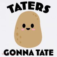 Taters Gonna Tate Funny Women's Hoodie thumb 2